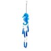 seahorse glass wind chime