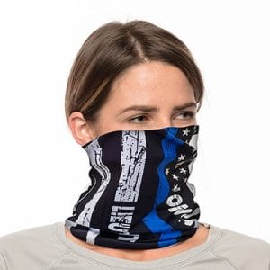 Custom Neck Gaiter - 18" Long Microfiber Polyester - Add Your Own Text 1
