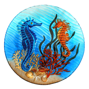 Seahorse Glass Bowl