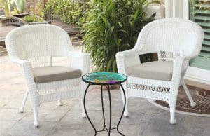 Playful Dolphin Glass Side Table - 12" Diameter Top 3